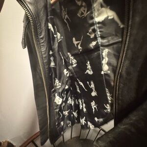 Women's Black Leather Jacket